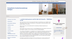 Desktop Screenshot of krankenhausseelsorge-stuttgart.de
