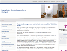 Tablet Screenshot of krankenhausseelsorge-stuttgart.de